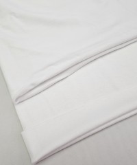 Beyaz Eşofman Takımı Dikimi için Hazır Set: 250x180 cm İki İplik + 100x70 cm Ribana Kumaş