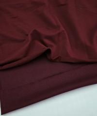 Bordo Eşofman Takımı Dikimi için Hazır Set: 250x180 cm İki İplik + 100x70 cm Ribana Kumaş