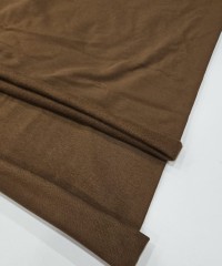 Kahve Şardonlu Eşofman Takımı Dikimi için Hazır Set: 250x180 cm İki İplik + 100x70 cm Ribana Kumaş