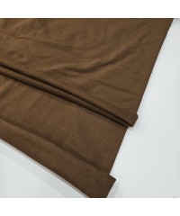 Kahve Şardonlu Eşofman Takımı Dikimi için Hazır Set: 250x180 cm İki İplik + 100x70 cm Ribana Kumaş