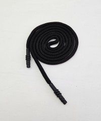 Özel Fırsat* Siyah 10'lu Kordon Bağcık 130 cm & No 5 Gümüş Renk 20'li Kuşgözü Set