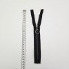 Yuvarlak Halka Fermuar | Mont-Çanta Fermuarı Uzunluk: 20 cm | Siyah Yuvarlak Halka Fermuar | Mont-Çanta Fermuarı Uzunluk: 20 cm | Siyah