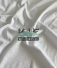 Likralı Lakost Pike Kumaş | Beyaz (210 gr)