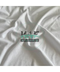 Likralı Lakost Pike Kumaş | Beyaz (210 gr)