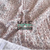 Krinkıl Müslin | 2 Katlı Bürümcük Kumaş | Leopar