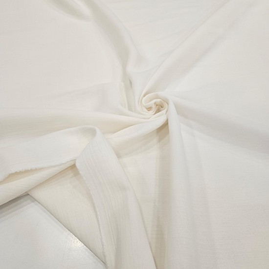 Krinkıl Müslin | 2 Katlı Bürümcük Kumaş | Ekru  Krinkıl Müslin | 2 Katlı Bürümcük Kumaş | Ekru