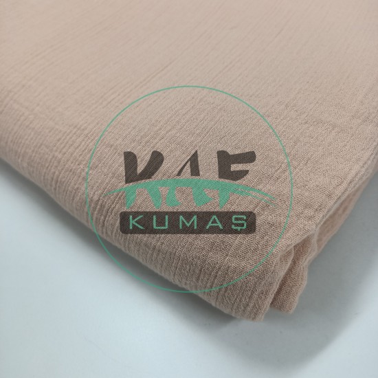 Krinkıl Müslin | 2 Katlı Bürümcük Kumaş | Coral Krinkıl Müslin | 2 Katlı Bürümcük Kumaş | Coral