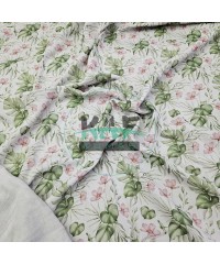 Baskılı %100 Pamuk 2 Katlı Gri Krinkıl Müslin Kumaş | Desen 1 Baskılı %100 Pamuk 2 Katlı Gri Krinkıl Müslin Kumaş | Desen 1