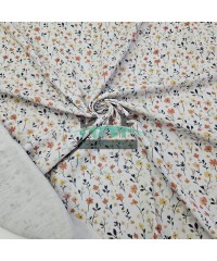 Baskılı %100 Pamuk 2 Katlı Gri Krinkıl Müslin Kumaş | Desen 2 Baskılı %100 Pamuk 2 Katlı Gri Krinkıl Müslin Kumaş | Desen 2