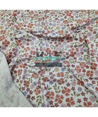 Baskılı %100 Pamuk 2 Katlı Gri Krinkıl Müslin Kumaş | Desen 3 Baskılı %100 Pamuk 2 Katlı Gri Krinkıl Müslin Kumaş | Desen 3