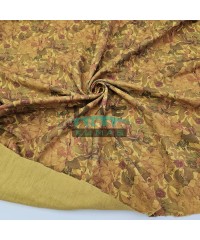 Baskılı %100 Pamuk 2 Katlı Hardal Krinkıl Müslin Kumaş | Desen 4 Baskılı %100 Pamuk 2 Katlı Hardal Krinkıl Müslin Kumaş | Desen 4