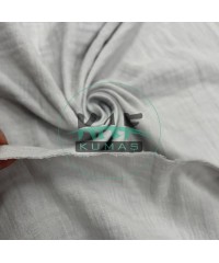  Krinkıl Müslin | 2 Katlı Bürümcük Kumaş | Gri