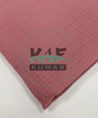Krinkıl Müslin | 2 Katlı Bürümcük Kumaş | Pembe Kayısı  Krinkıl Müslin | 2 Katlı Bürümcük Kumaş | Pembe Kayısı