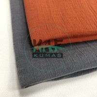 Krinkıl Müslin | 2 Katlı Bürümcük Kumaş | Tarçın  Krinkıl Müslin | 2 Katlı Bürümcük Kumaş | Tarçın