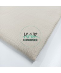 Krinkıl Müslin | 2 Katlı Bürümcük Kumaş | Ten Rengi