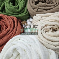 Pamuklu Multi Müslin Kumaş (3 katlı) | Kiremit Pamuklu Multi Müslin Kumaş (3 katlı) | Kiremit