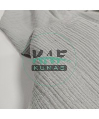 Dört Katlı Bürümcük Pamuk Müslin Kumaş | Geniş En | Gri