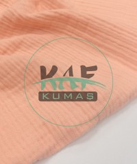 Dört Katlı Bürümcük Pamuk Müslin Kumaş | Coral Dört Katlı Bürümcük Pamuk Müslin Kumaş | Coral