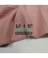 Dört Katlı Bürümcük Pamuk Müslin Kumaş | Gül Kurusu Dört Katlı Bürümcük Pamuk Müslin Kumaş | Gül Kurusu