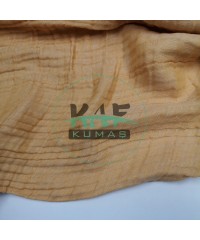 Dört Katlı Bürümcük Pamuk Müslin Kumaş | Geniş En | İki Renkli: Hardal ve Natural Dört Katlı Bürümcük Pamuk Müslin Kumaş | Geniş En | İki Renkli: Hardal ve Natural