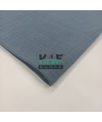 Dört Katlı Bürümcük Pamuk Müslin Kumaş | İndigo Renk