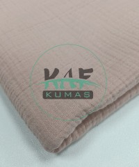 Dört Katlı Bürümcük Pamuk Müslin Kumaş | Soft Pembe Dört Katlı Bürümcük Pamuk Müslin Kumaş | Soft Pembe