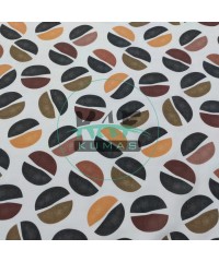 Baskılı %100 Pamuk Müslin Kumaş | Boho Çekirdek Baskılı %100 Pamuk Müslin Kumaş | Boho Çekirdek