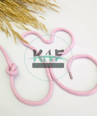Pamuk Sweatshirt İpi | Plastik Uçlu 125 cm Kordon | Pembe Pamuk Sweatshirt İpi | Plastik Uçlu 125 cm Kordon | Pembe