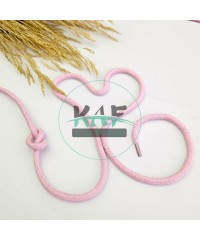 Pamuk Sweatshirt İpi | Plastik Uçlu 125 cm Kordon | Pembe Pamuk Sweatshirt İpi | Plastik Uçlu 125 cm Kordon | Pembe