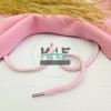 Pamuk Sweatshirt İpi | Plastik Uçlu 125 cm Kordon | Pembe Pamuk Sweatshirt İpi | Plastik Uçlu 125 cm Kordon | Pembe