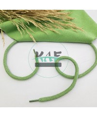 Pamuk Sweatshirt İpi | Plastik Uçlu 125 cm Kordon | Yeşil Pamuk Sweatshirt İpi | Plastik Uçlu 125 cm Kordon | Yeşil