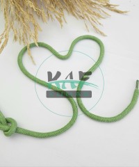 Pamuk Sweatshirt İpi | Plastik Uçlu 125 cm Kordon | Yeşil Pamuk Sweatshirt İpi | Plastik Uçlu 125 cm Kordon | Yeşil