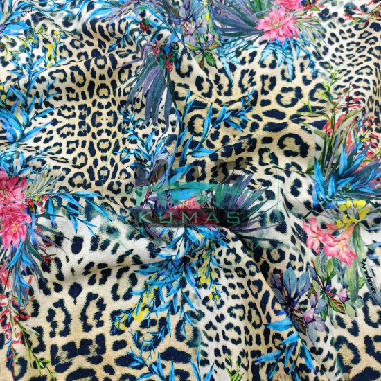 Süprem Parça Kumaş | Leopar Desenli Süprem Parça Kumaş | Leopar Desenli