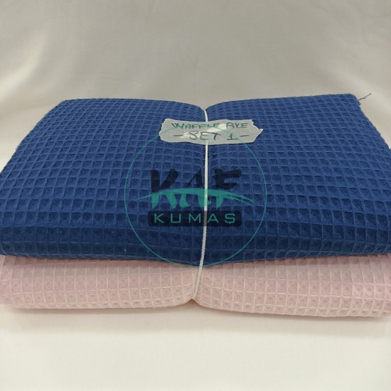 Waffle Pike Kumaş Set 1 | 100% Pamuk | W-13 | W-22 Waffle Pike Kumaş Set 1 | 100% Pamuk | W-13 | W-22
