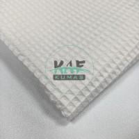 Waffle Pike Kumaş | %50 Pamuk %50 Polyester | W-01 Waffle Pike Kumaş | %50 Pamuk %50 Polyester | W-01