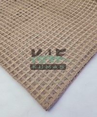 Büyük Kareli Waffle Pike Kumaş | 100% Pamuk | W-04 Büyük Kareli Waffle Pike Kumaş | 100% Pamuk | W-04
