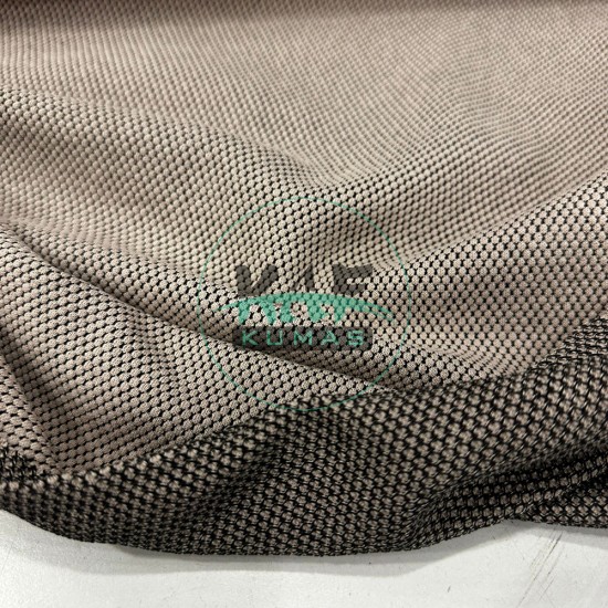 Pamuklu Petek Kumaş|Açık Kahve