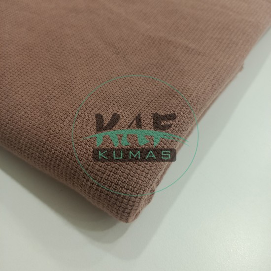 Örme Waffle Kumaş | Kahverengi Örme Waffle Kumaş | Kahverengi