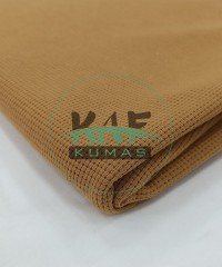 Örme Waffle Kumaş | Hardal Örme Waffle Kumaş | Hardal