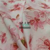 Baskılı Poplin Kumaş | Pembe Çiçekler Baskılı Poplin Kumaş | Pembe Çiçekler