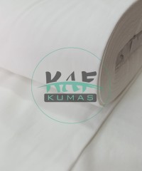 Merserize Saten Kumaş | %100 Pamuk | Beyaz Merserize Saten Kumaş | %100 Pamuk | Beyaz