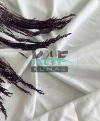 Penye Süprem Kumaş | %90 Pamuk %10 Elastan | Ekru