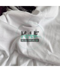 Penye Süprem Kumaş | %90 Pamuk %10 Elastan | Ekru