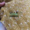 Baskılı Penye Süprem Kumaş | Hardal Motif Baskılı Penye Süprem Kumaş | Hardal Motif