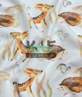 Dijital Baskılı Penye Süprem Kumaş | Ceylan & Kirpi