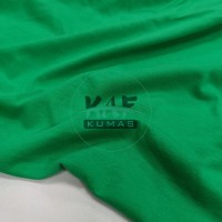 Penye Süprem Kumaş | %95 Pamuk %5 Elastan | Benetton Yeşili Penye Süprem Kumaş | %95 Pamuk %5 Elastan | Benetton Yeşili