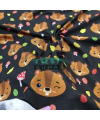 Dijital Baskılı Süprem Kumaş | Kunduz