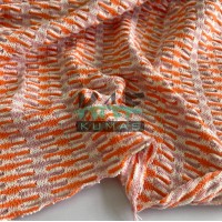 Zara Kumaş | Karışık Renkli Jakarlı Kumaş