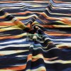 	Soyut Baskılı Penye Ottoman Kumaş | Renkli