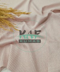 Simli Kaşkorse Kumaş | Pembe